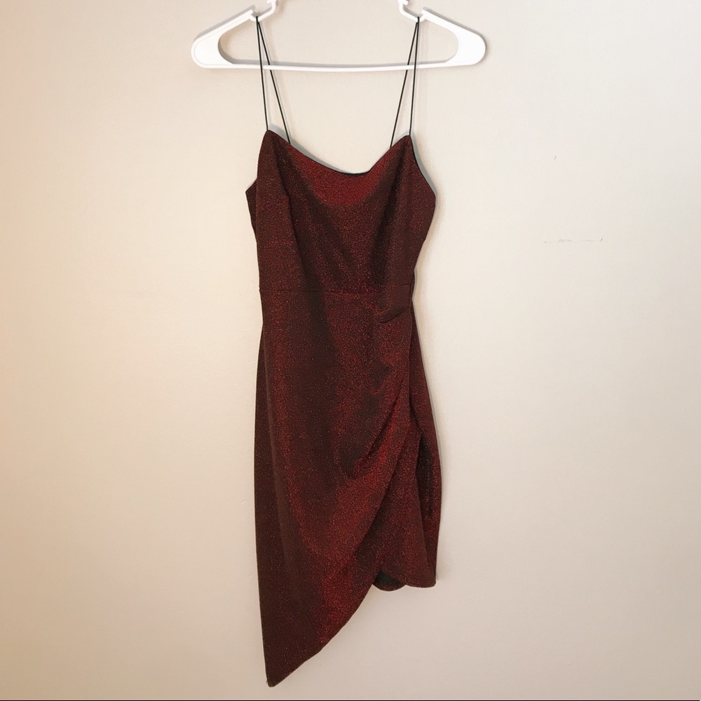 Dark Red Bodycon Dress